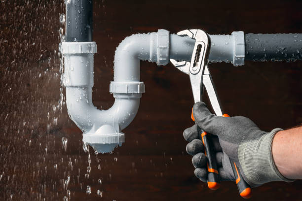 Professional Plumbing technician working in Round Mountain, NV